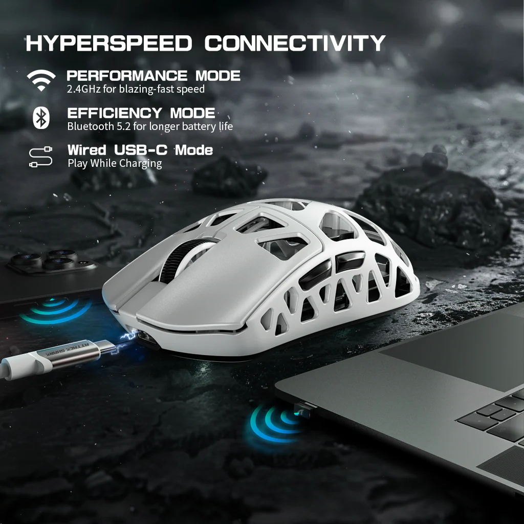ATTACK SHARK R3 Magnesium Alloy Gaming Mouse 8K - Image 35