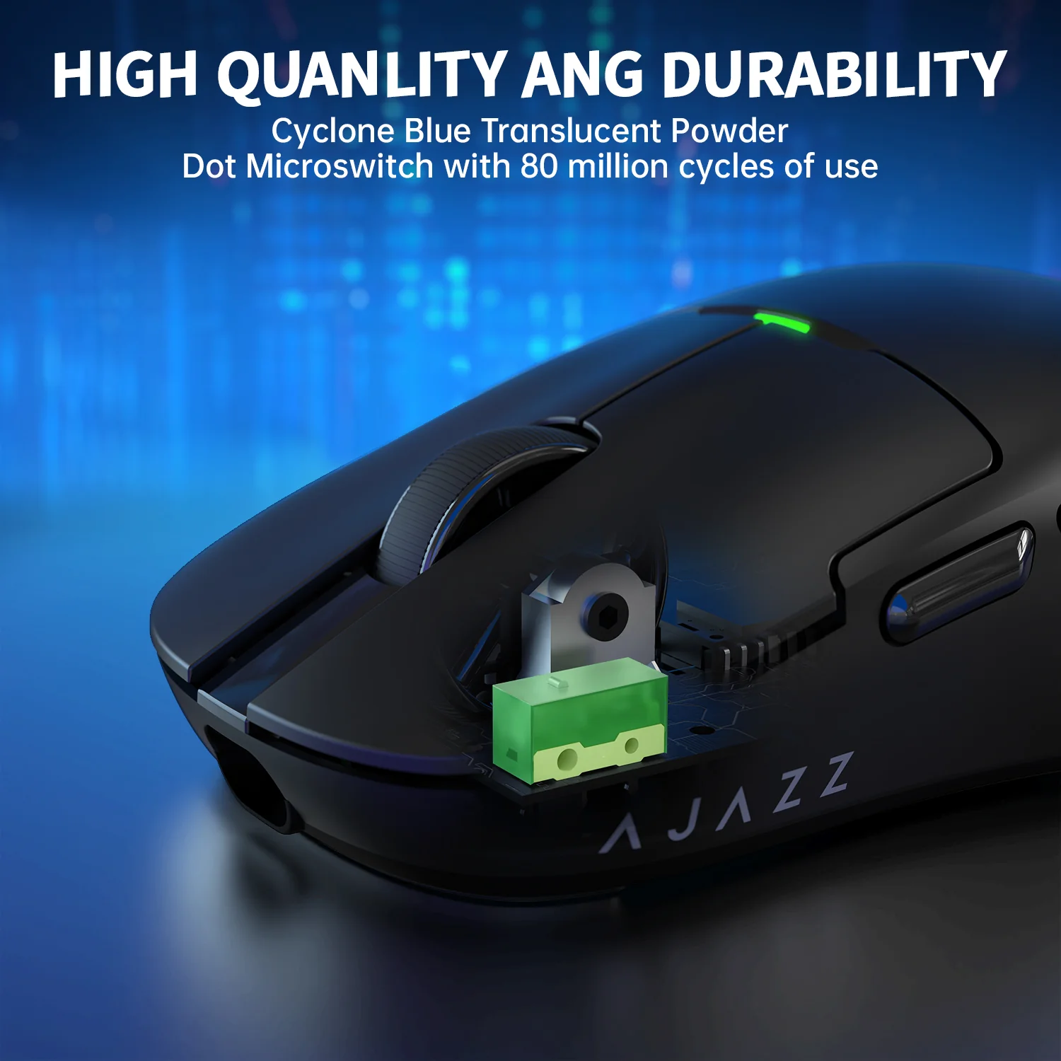 ATTACK SHARK x AJ159P Tri-mode Gaming Mouse with with Magnetic Charging Dock - Image 15