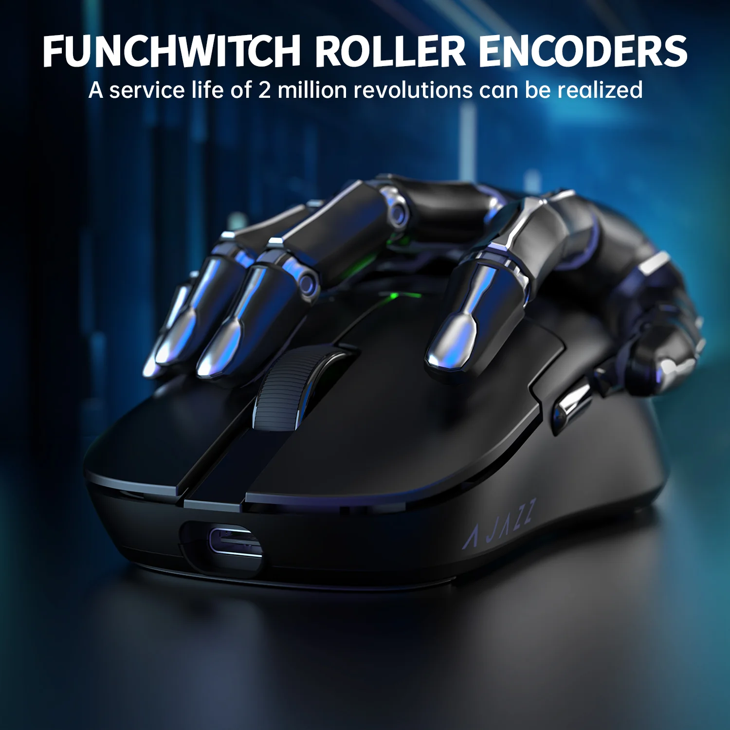 ATTACK SHARK x AJ159P Tri-mode Gaming Mouse with with Magnetic Charging Dock - Image 17