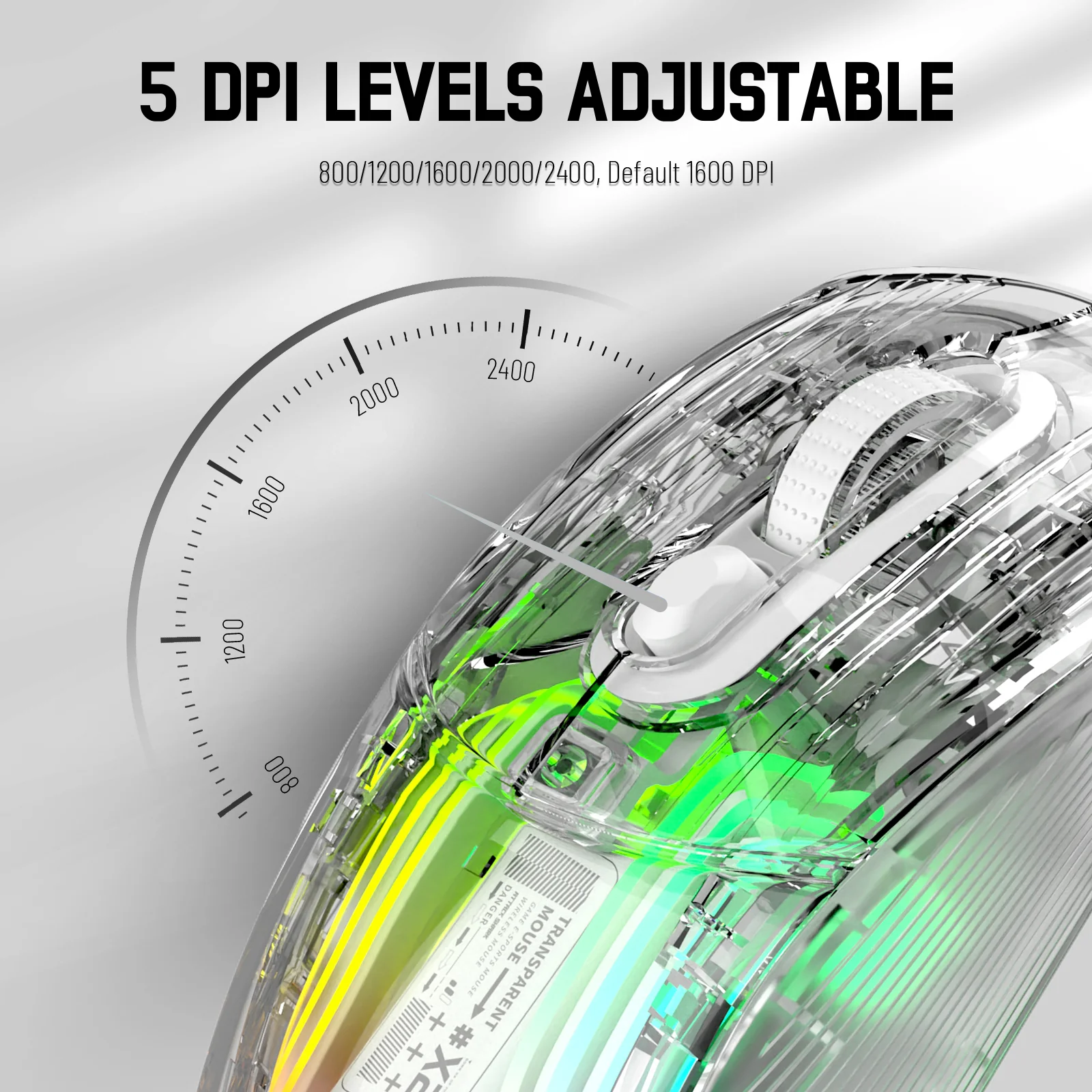 ATTACK SHARK X2 Wireless Gaming Mouse - Image 5