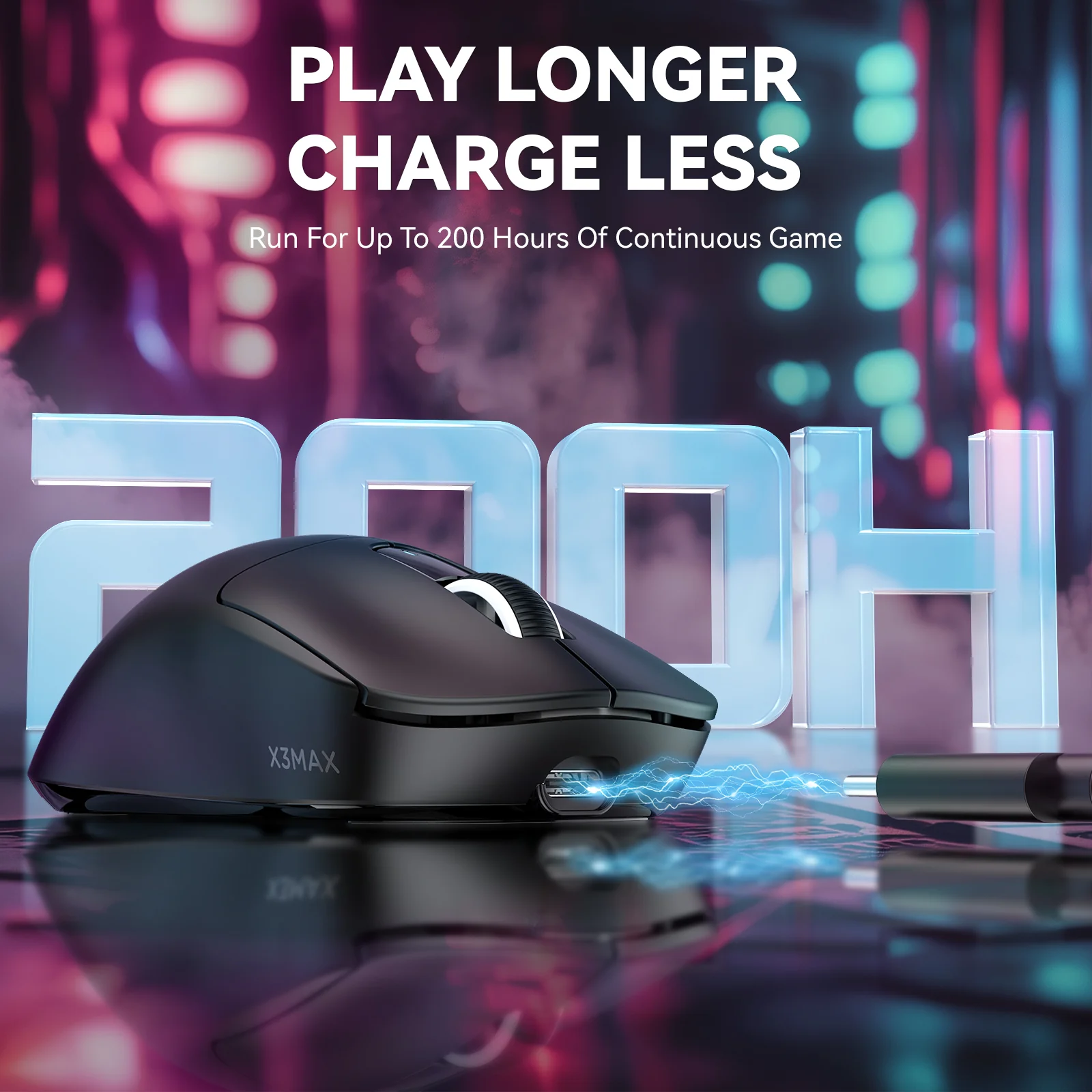 ATTACK SHARK X3MAX PAW3950 Wireless Gaming Mouse - Image 16