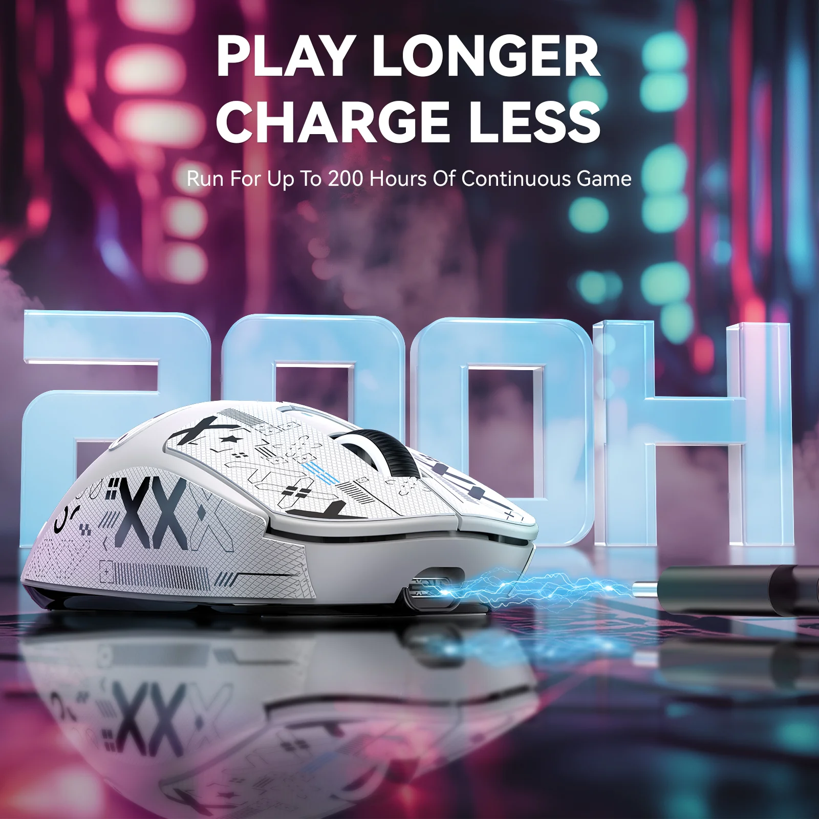 ATTACK SHARK X3MAX PAW3950 Wireless Gaming Mouse - Image 25