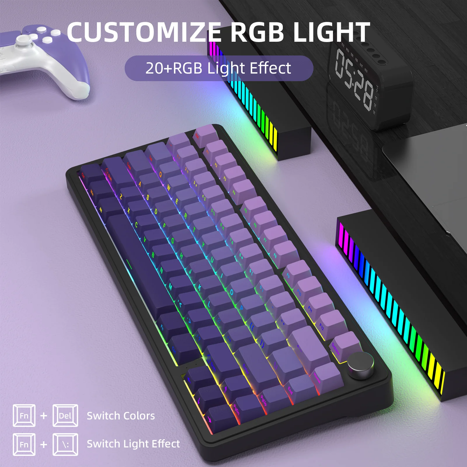 ATTACK SHARK X85 Wireless Mechanical Keyboard - Image 37