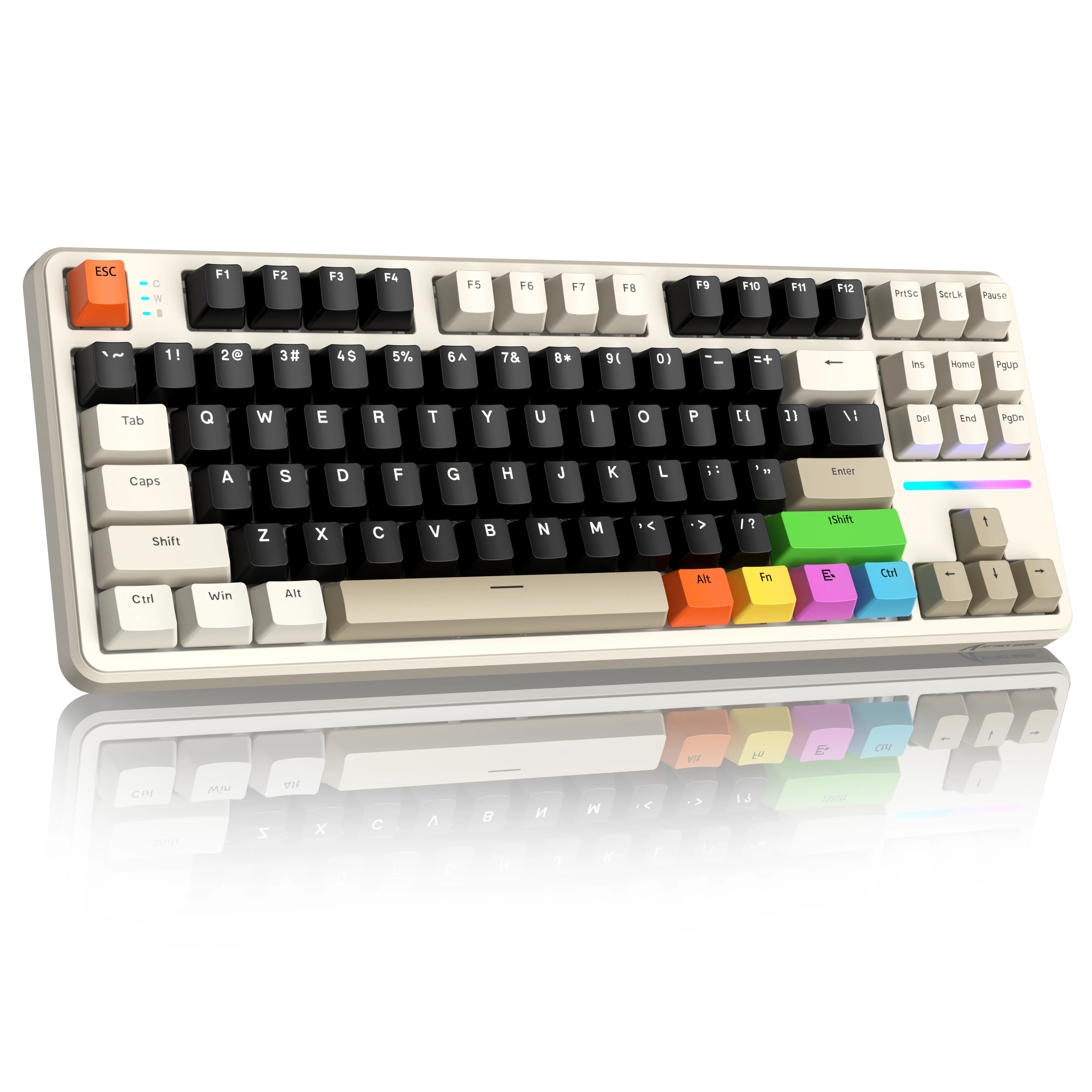 ATTACK SHARK X87 Tri-mode Gasket Mechanical Keyboard - Image 48