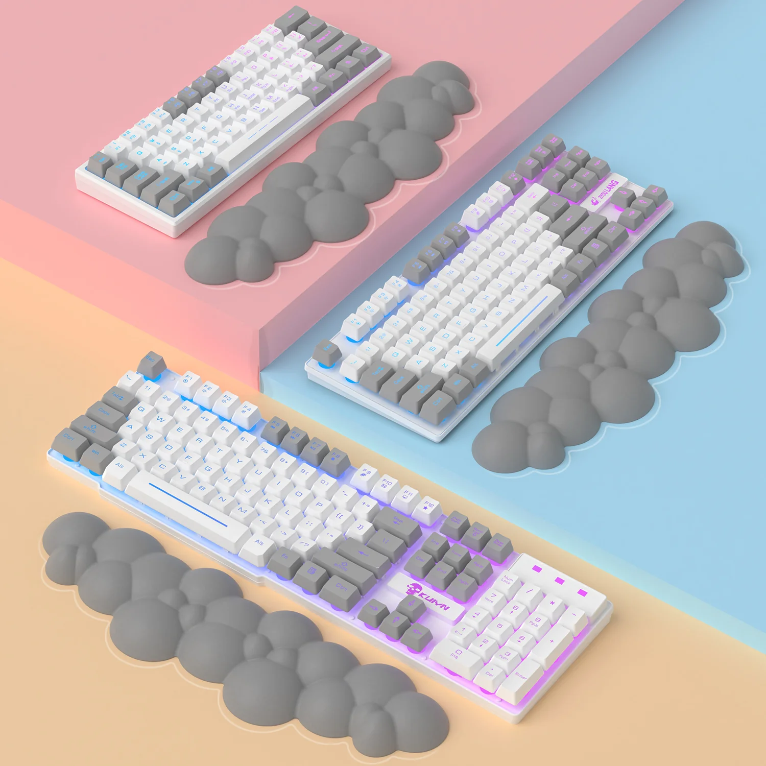 ATTACK SHARK Cloud Keyboard Wrist Rest - Image 29