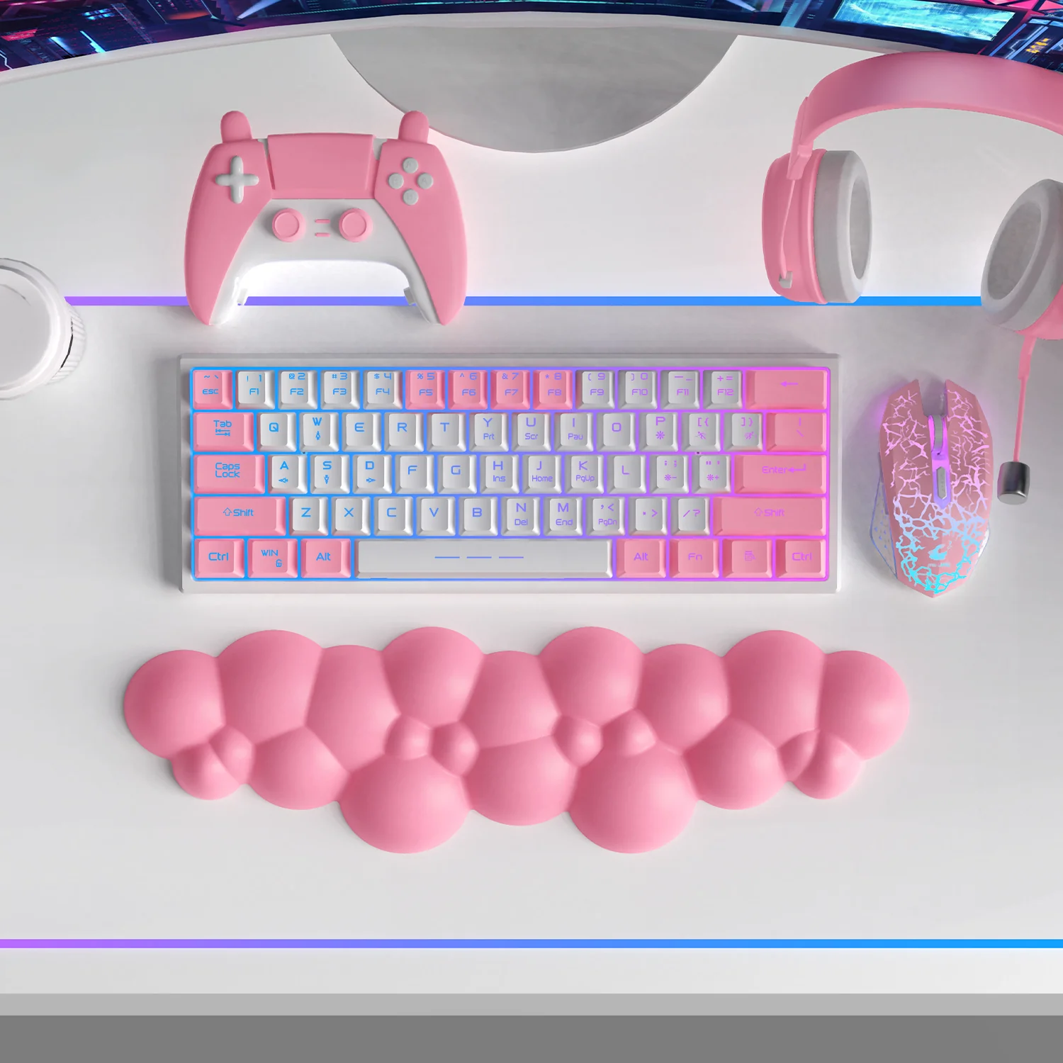 ATTACK SHARK Cloud Keyboard Wrist Rest - Image 88