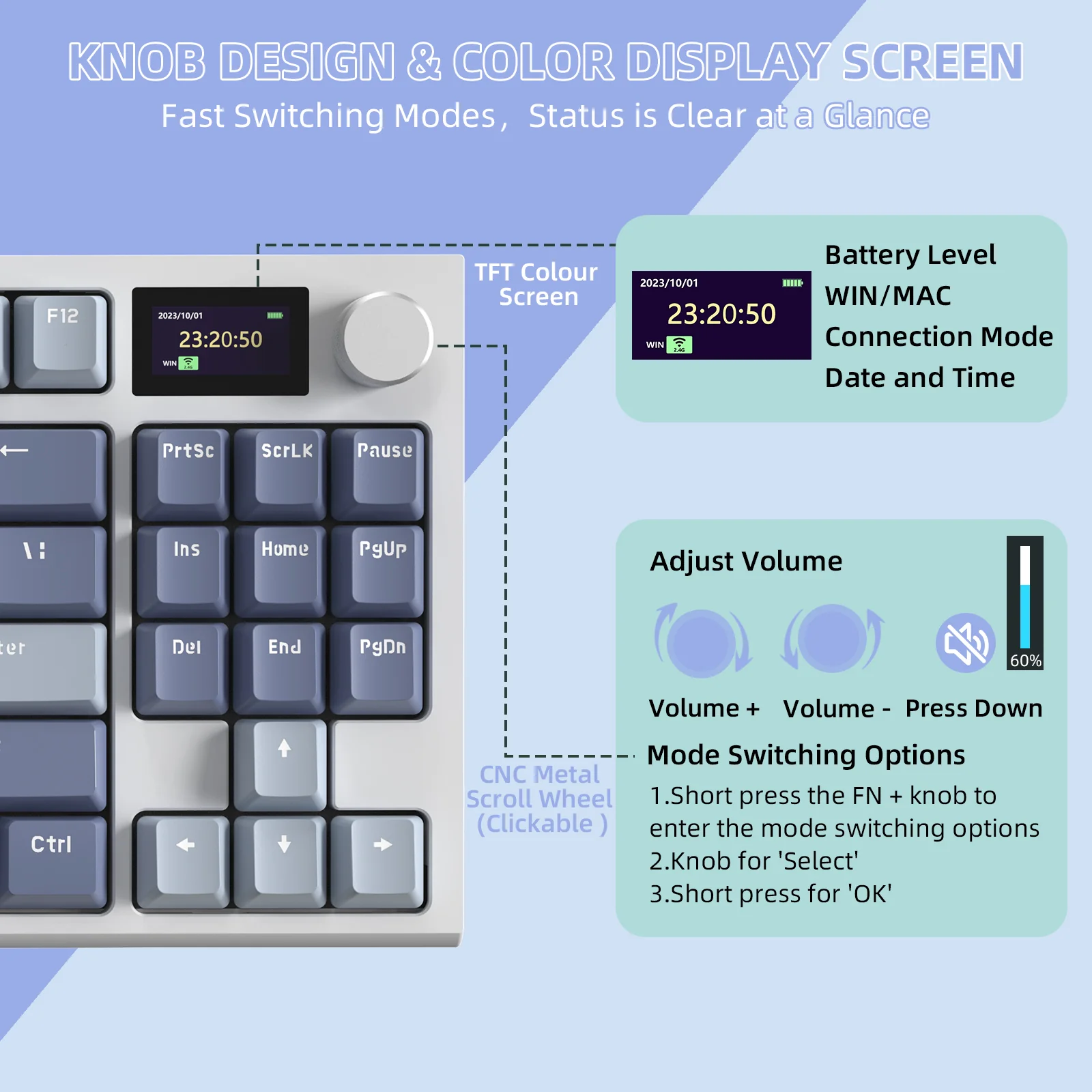 ATTACK SHARK K86 Wireless Mechanical Keyboard - Image 21