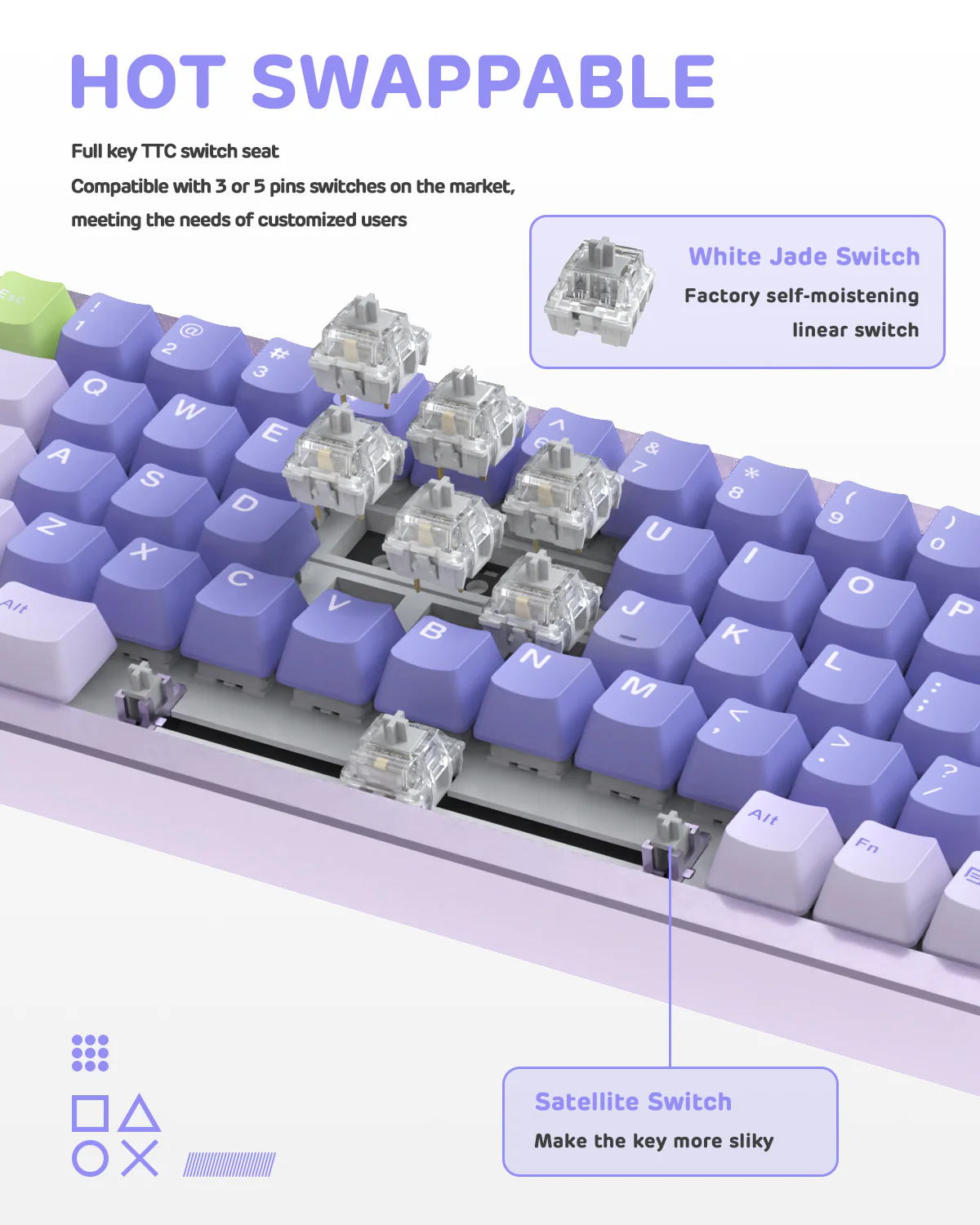 ATTACK SHARK x XINMENG M71 Knob CNC Aluminum Wireless Mechanical Keyboard - Image 22