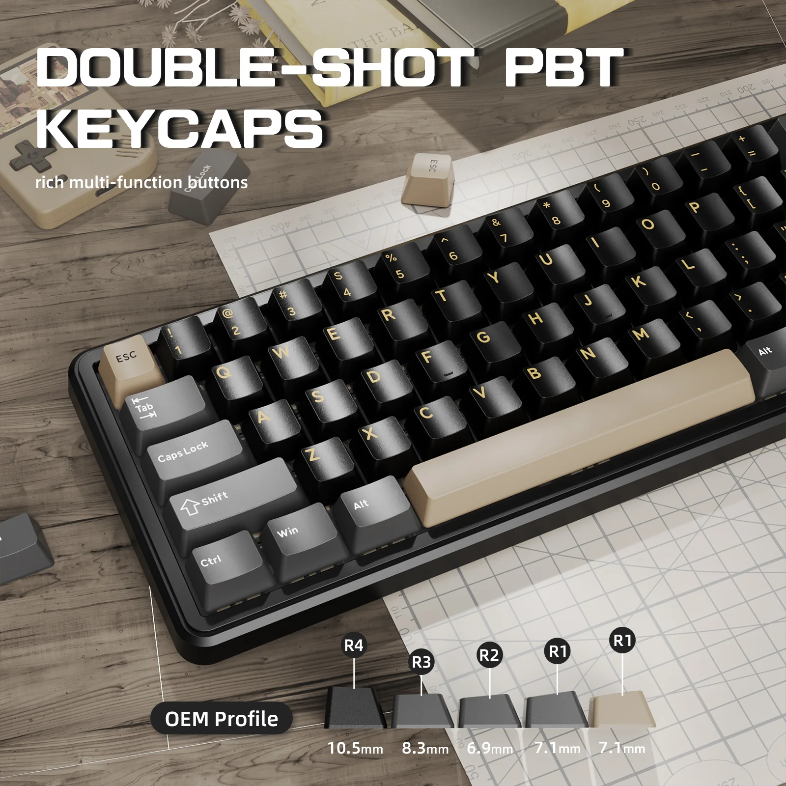 ATTACK SHARK X66 Wireless Mechanical Keyboard with 8K Coiled Cable - Image 14