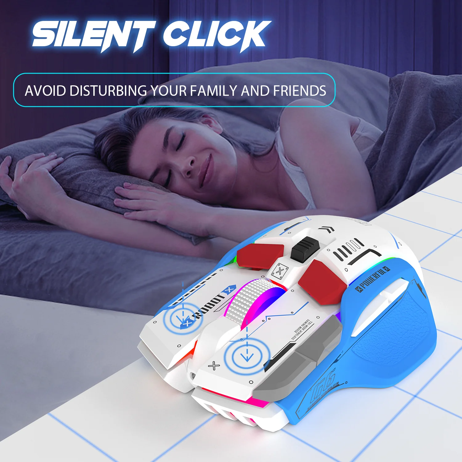 ATTACK SHARK G6 Tri-mode Gaming Mouse - Image 28