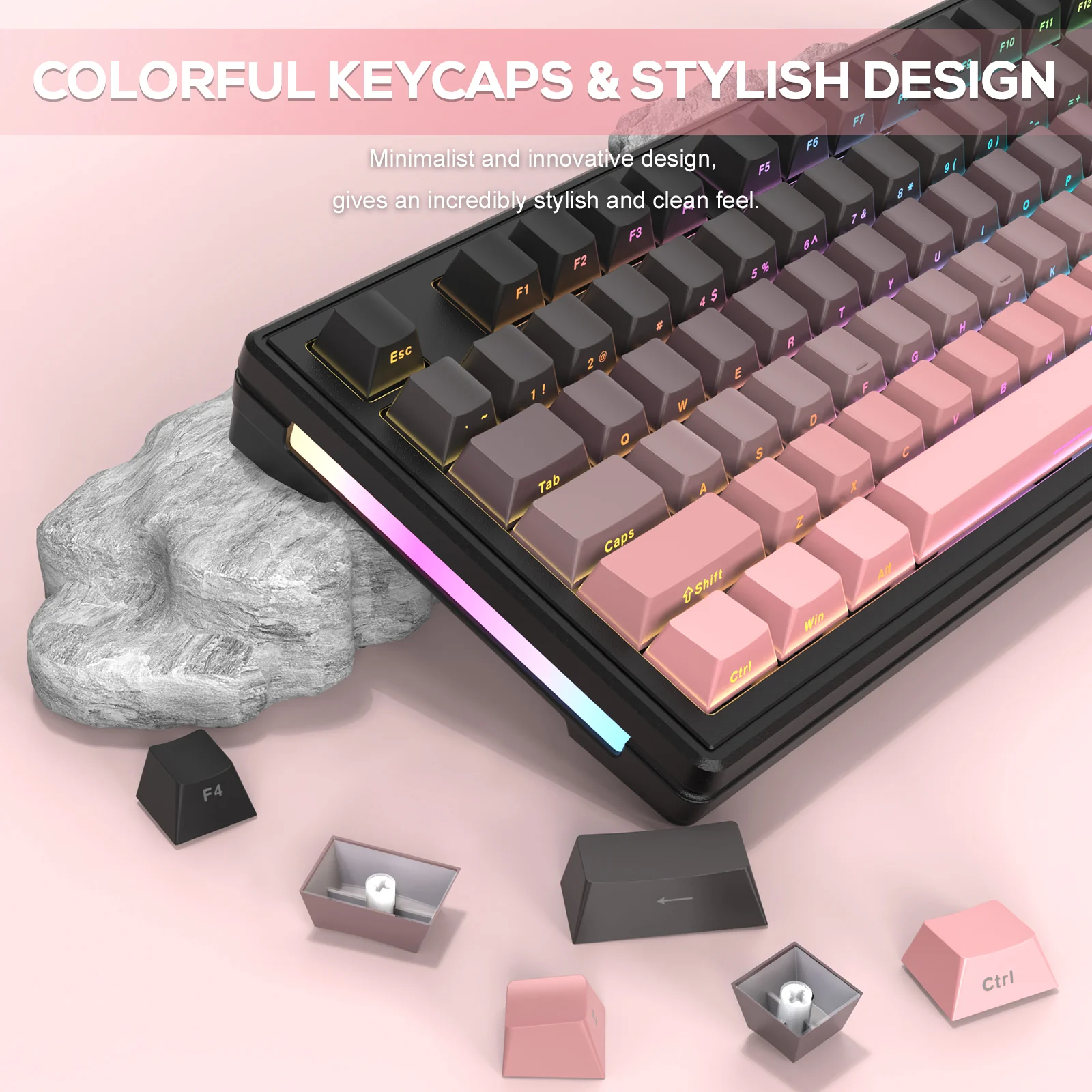 ATTACK SHARK M87 Wireless Mechanical Keyboard - Image 39